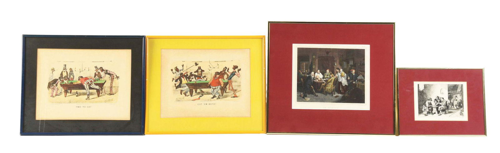 LOT OF 4: THOMAS WOLFE PRINTS. (1 of 5)