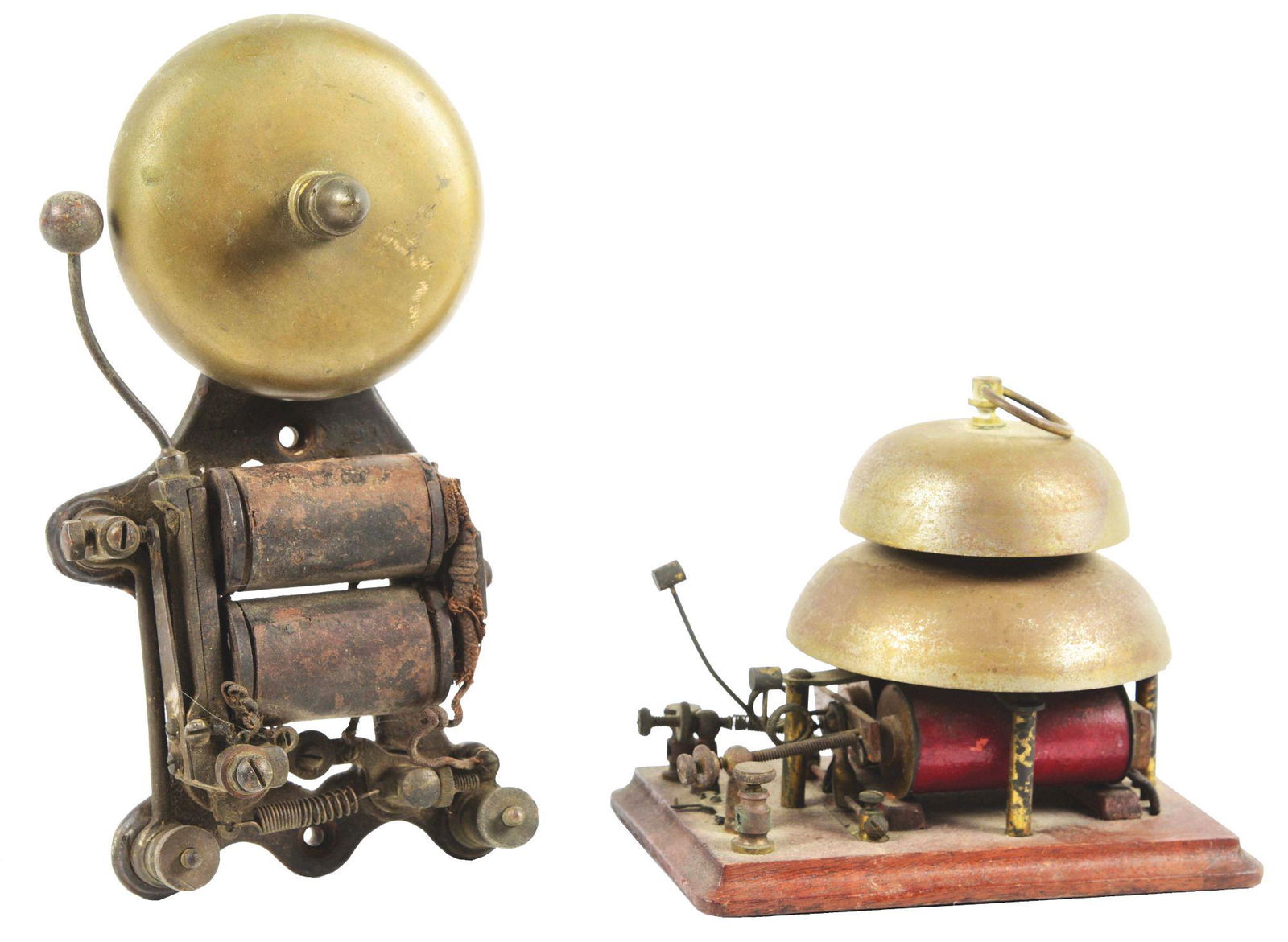 LOT OF 2: EARLY ELECTRIC BELLS. (1 of 2)