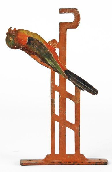 Cast Iron Wall Mount Parrot Plant Hanger.: Description Made by Judd Company. Condition (Excellent). Size 10 - 1/2" L.