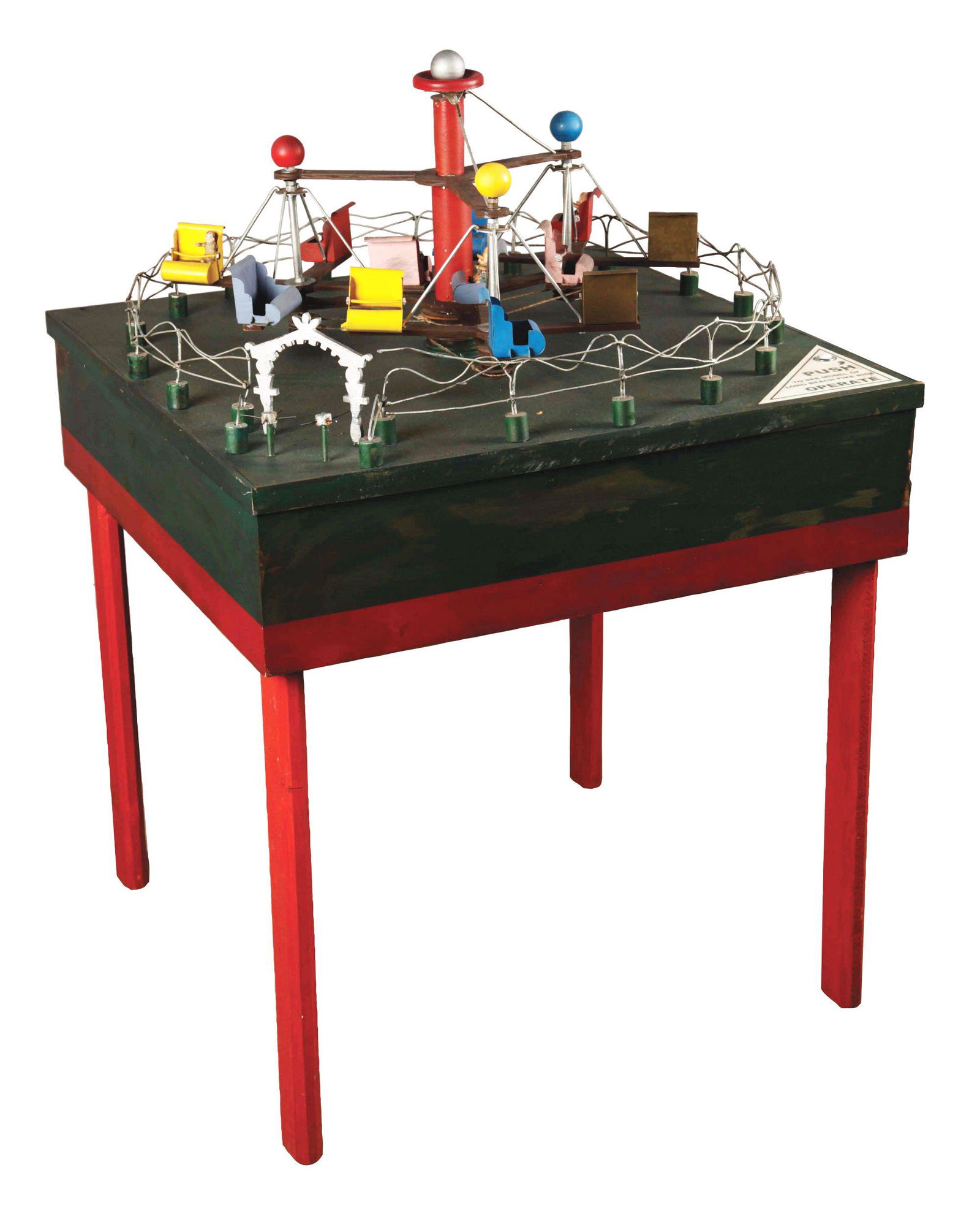 LONG BEACH PIKE "OCTOPUS" RIDE MODEL. (1 of 4)