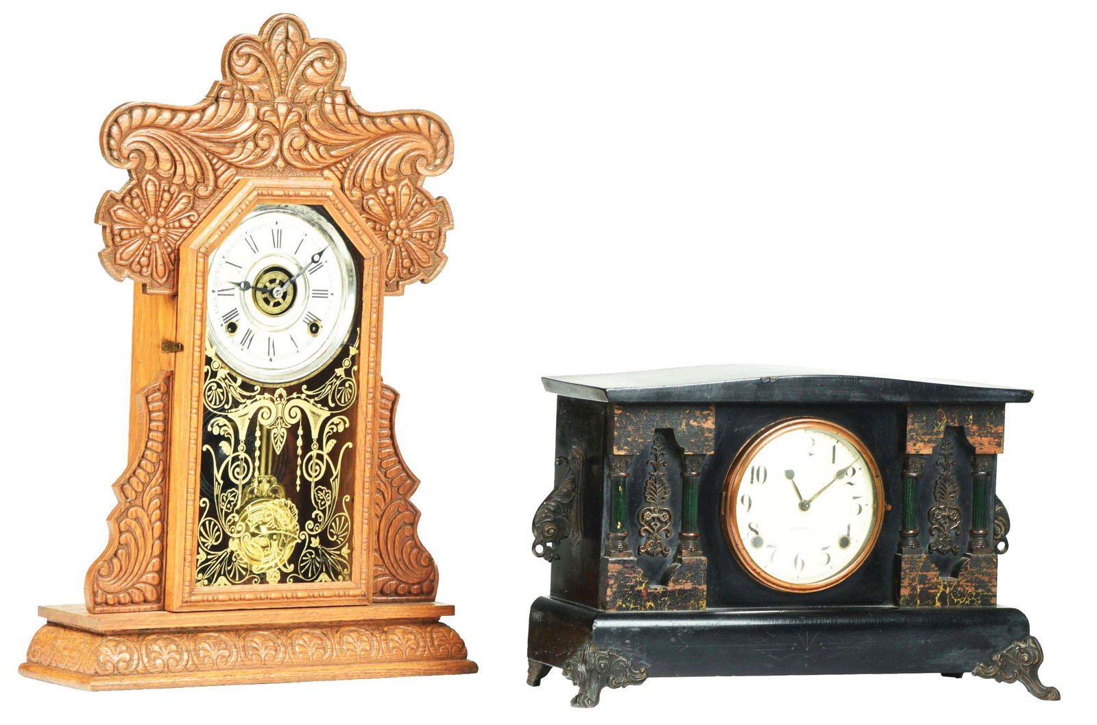 LOT OF 2: CLOCKS. (1 of 6)