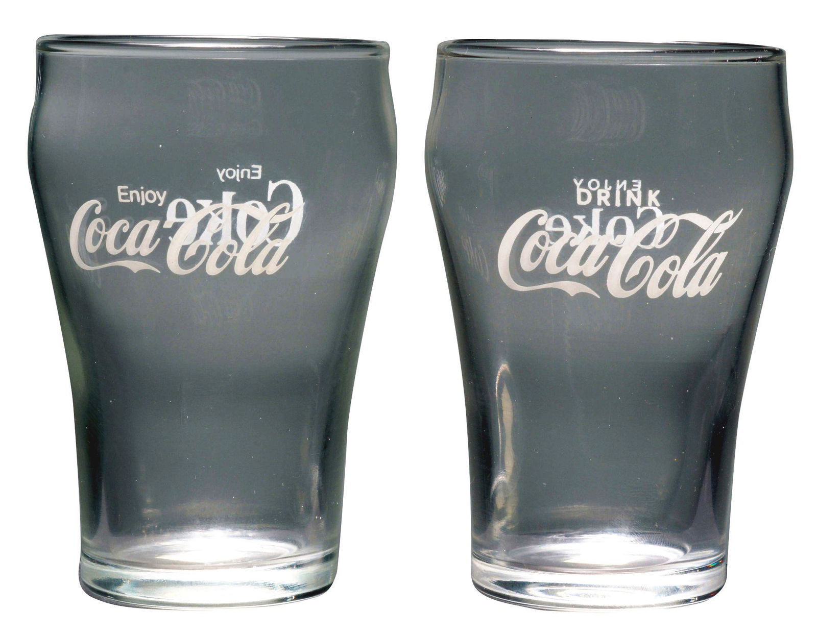 LOT OF 2: COCA-COLA ACL GLASSES. (1 of 1)