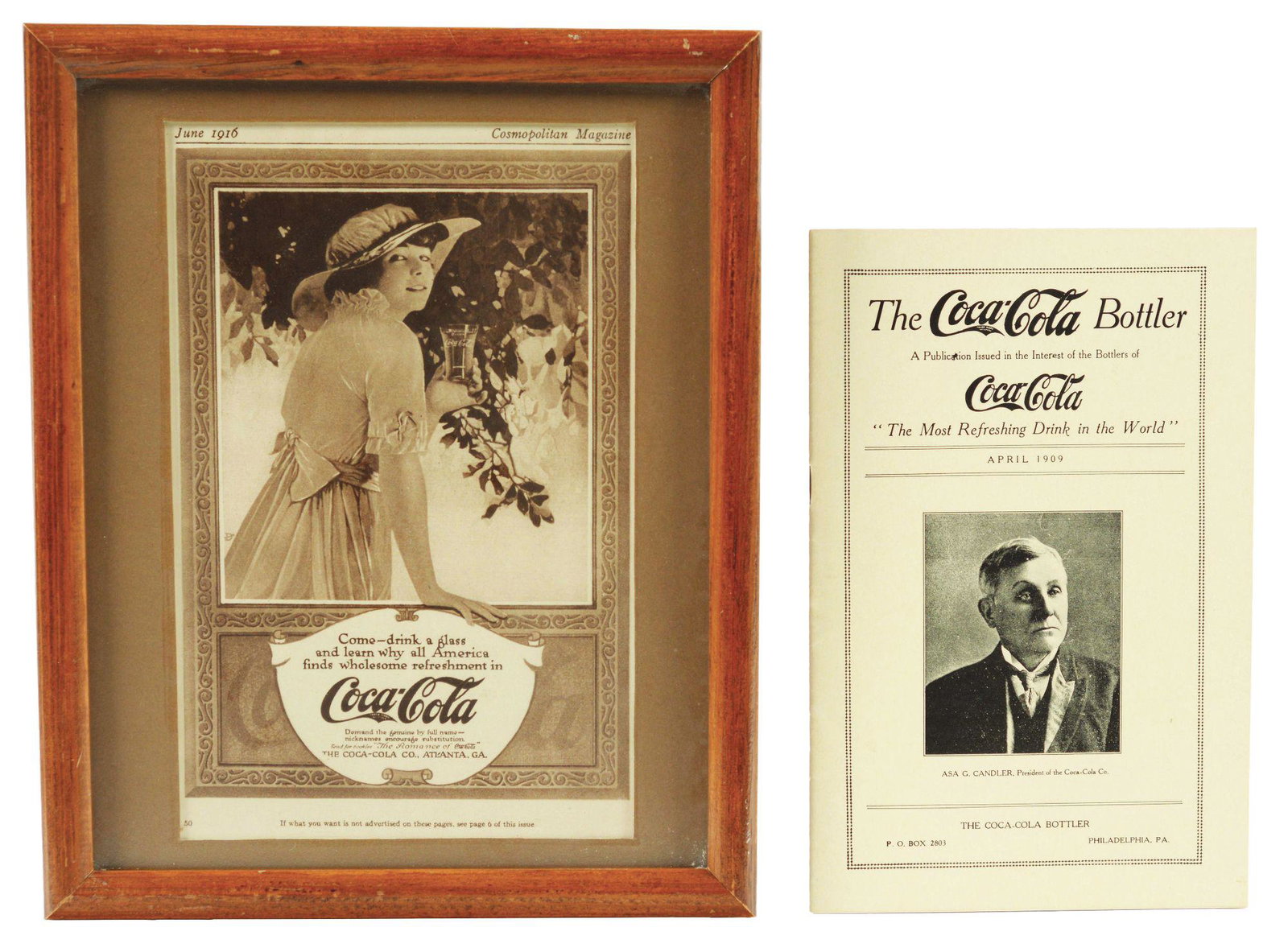 THE COCA-COLA BOTTLER APRIL 1909 EDITION. (1 of 3)