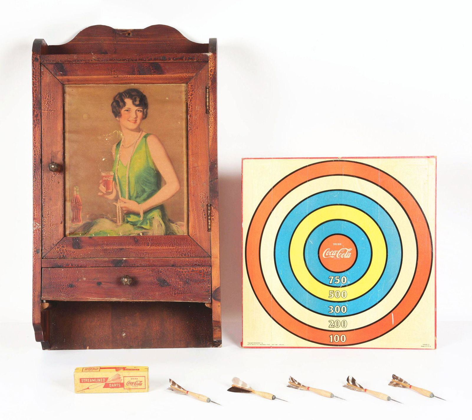 LOT OF 2: COCA-COLA ADVERTISING ITEMS. (1 of 7)