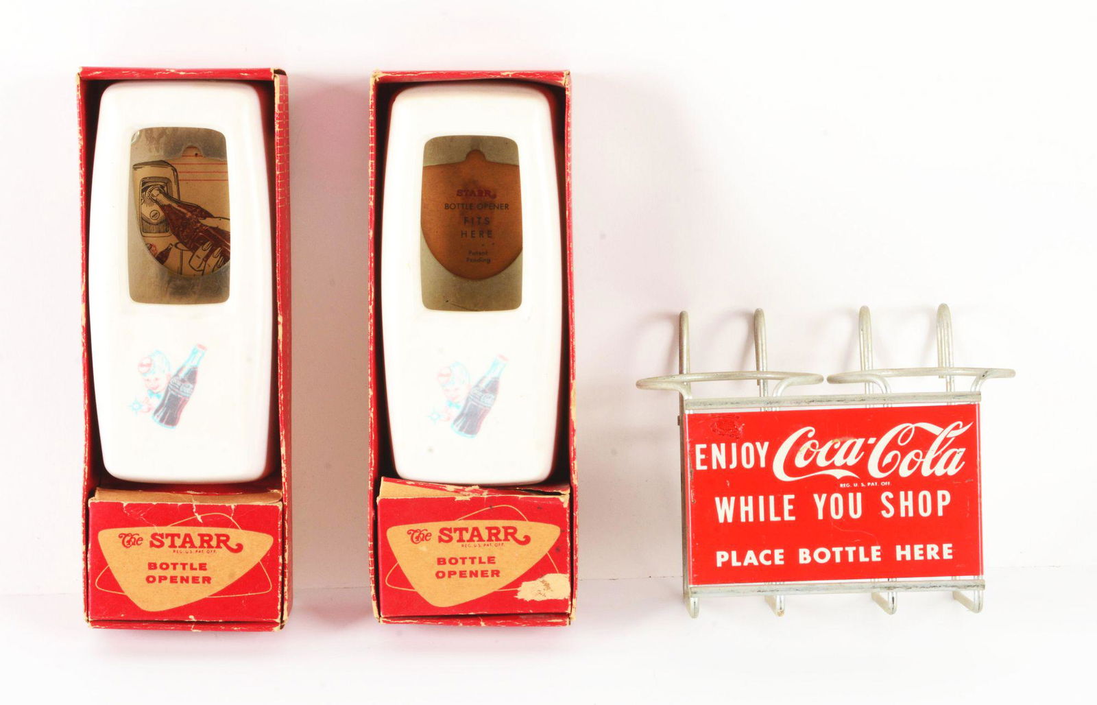 LOT OF 3: COCA-COLA ITEMS. (1 of 2)