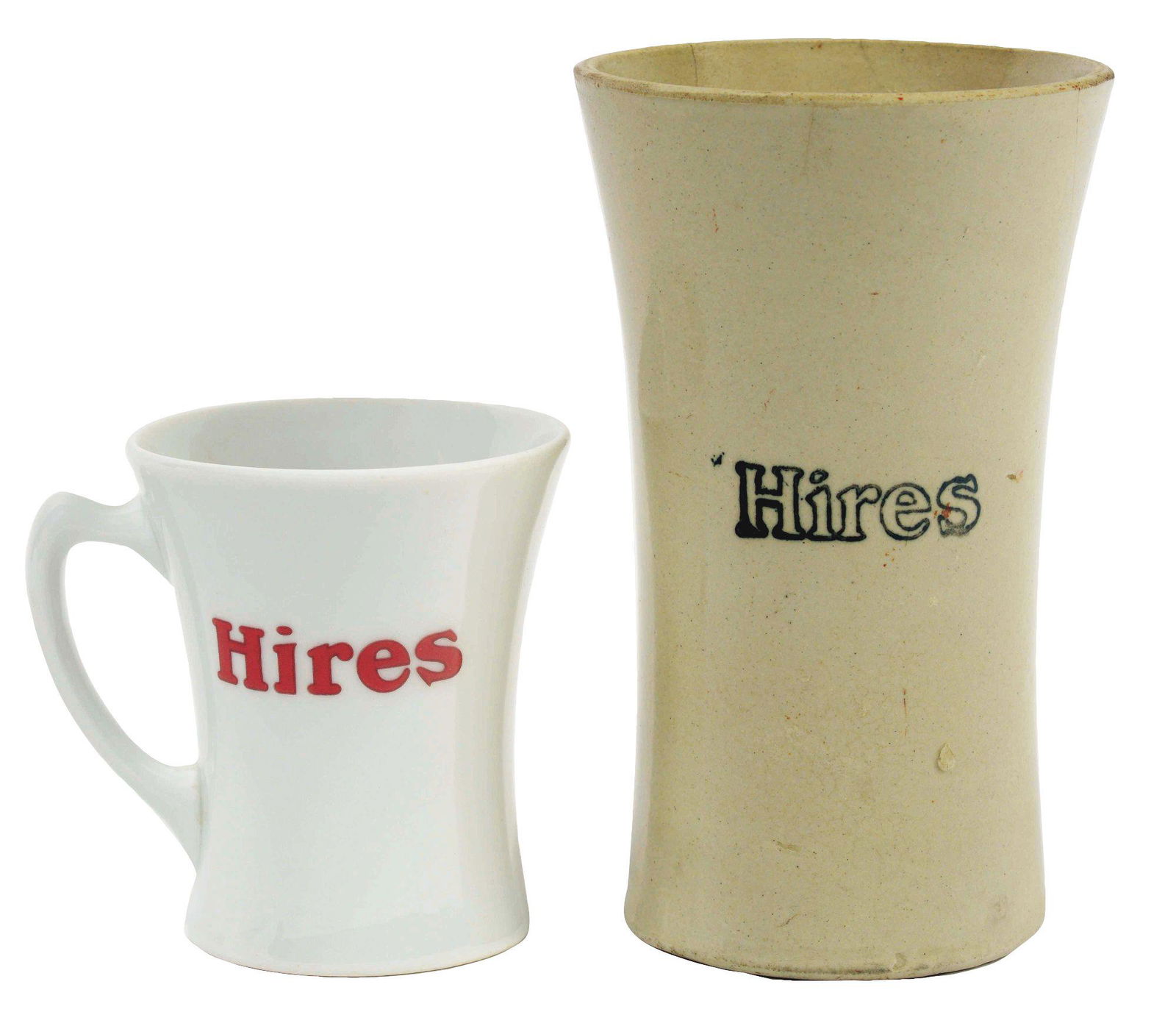 LOT OF 2: HIRES MUGS. (1 of 3)