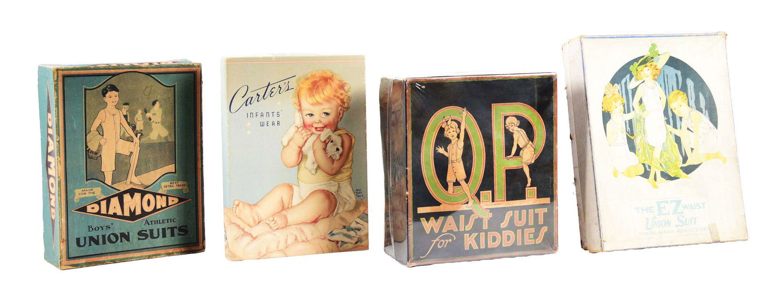 LOT OF 4: APPAREL BOXES. (1 of 4)