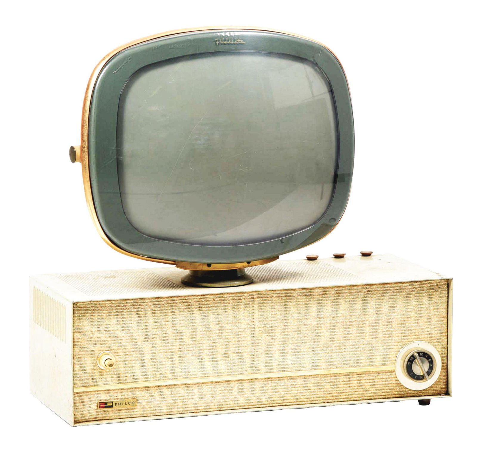 1950'S PHILCO PREDICTA TV. (1 of 5)