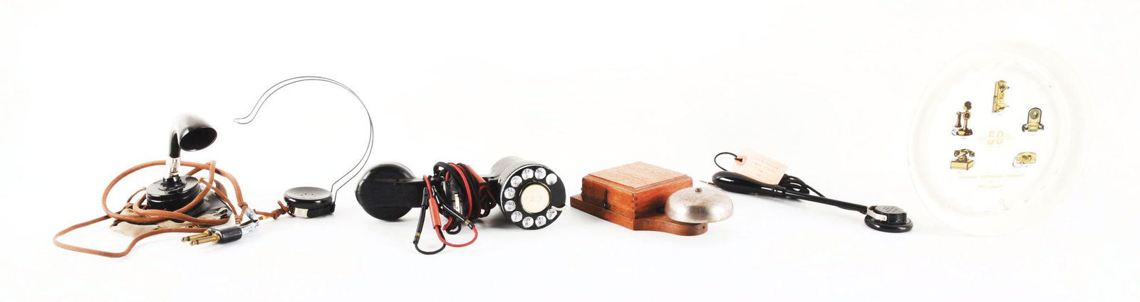 LOT OF 5: TELEPHONE-RELATED ITEMS. (1 of 9)