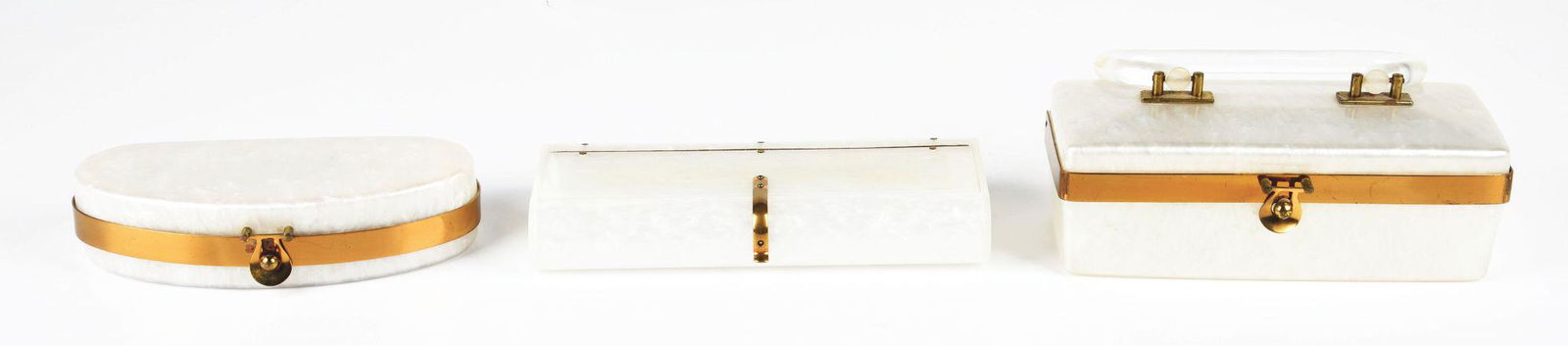 LOT OF 3: DORSET REX AND WILLARDY PURSES AND CLUTCHES. (1 of 2)