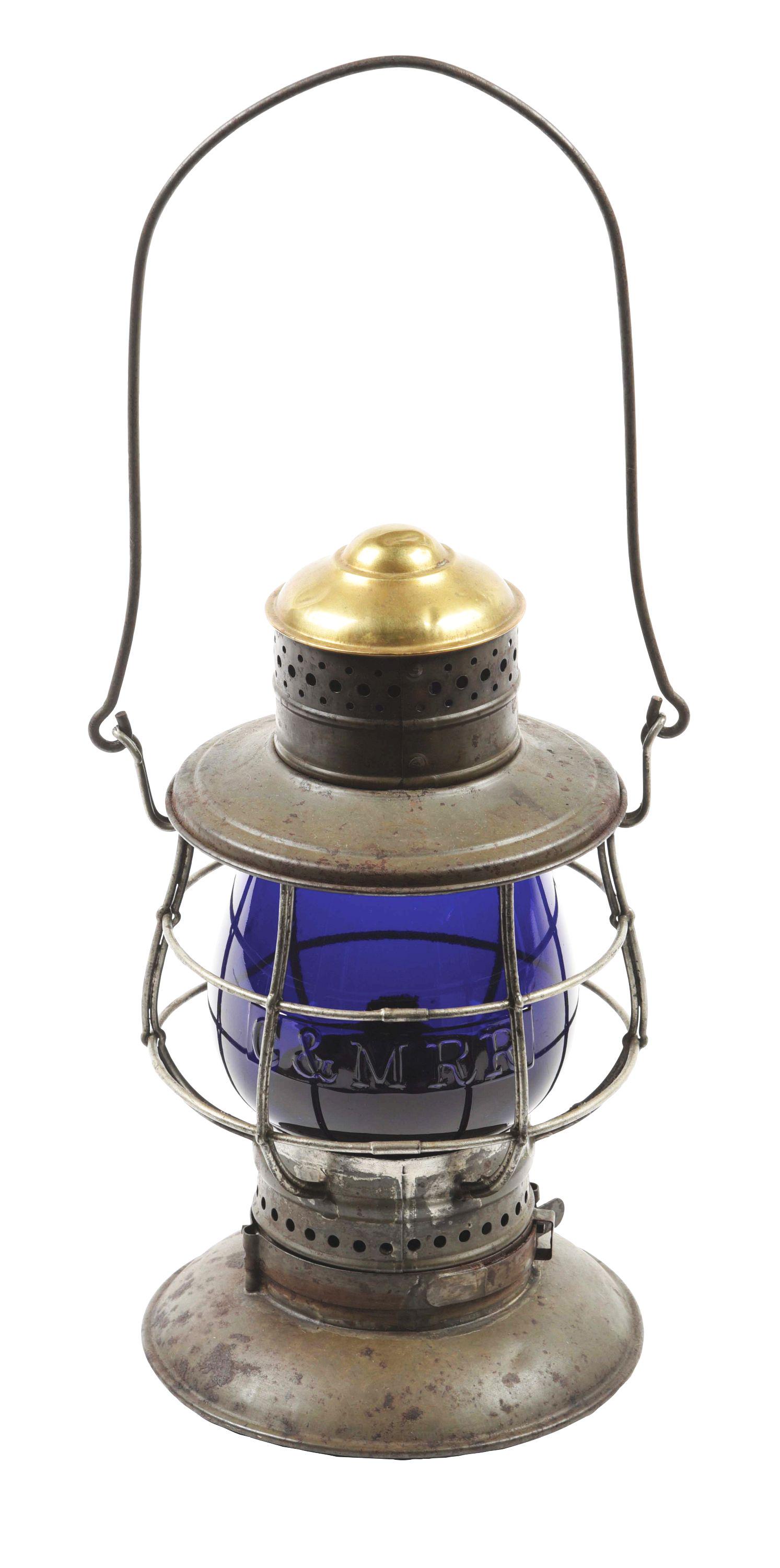 C&MRR BELLBOTTOM RAILROAD LANTERN. (1 of 13)