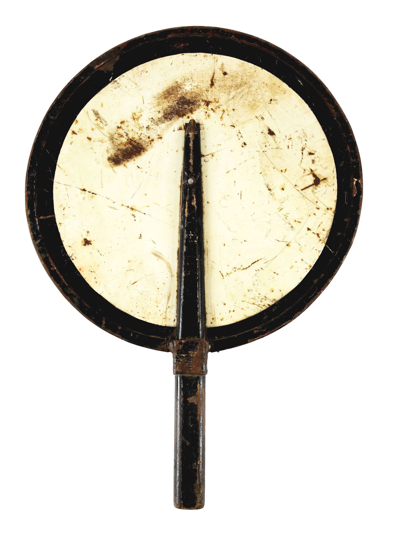 HANDHELD CROSSING GATE TRAFFIC SIGNS. (1 of 2)