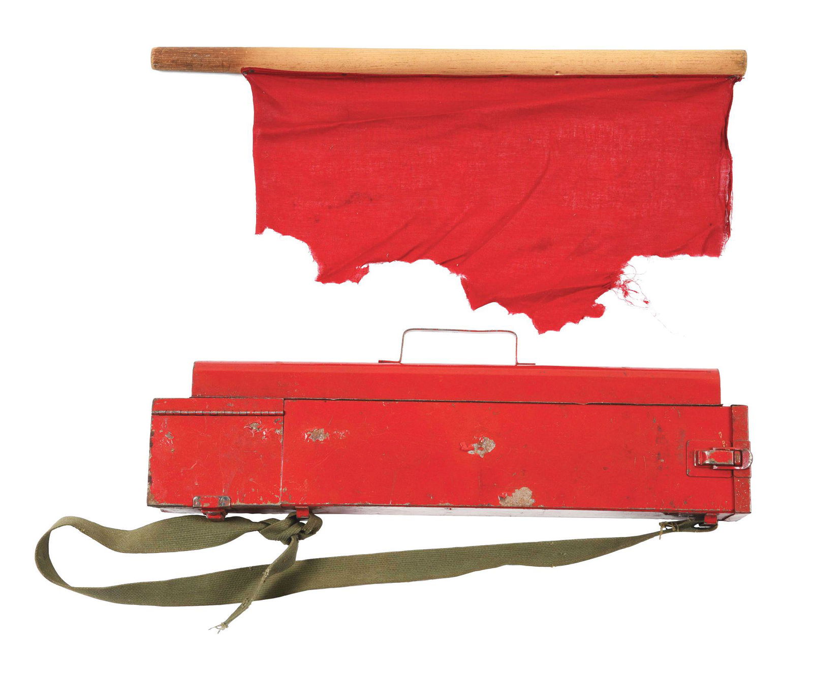 RAILROAD FLAGMAN'S KIT. (1 of 3)