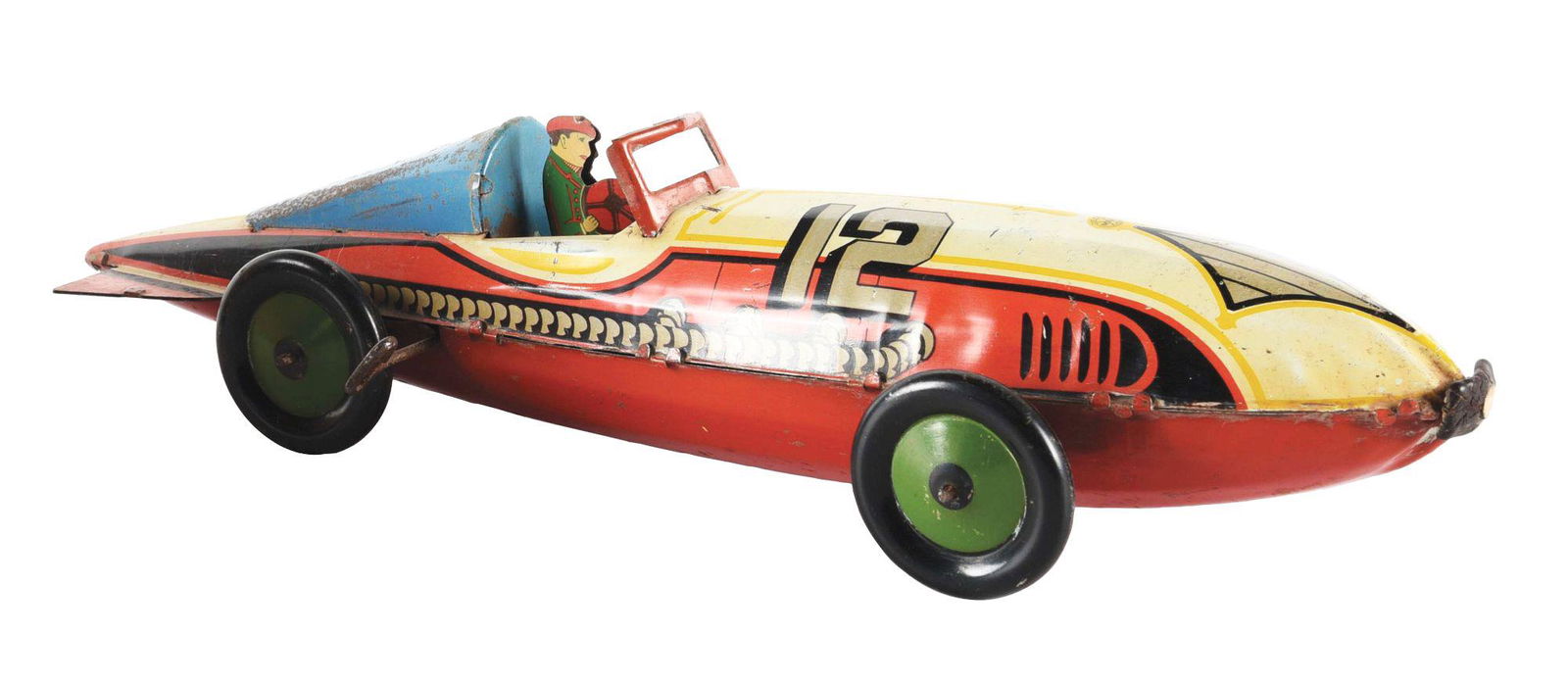 EARLY TIN LITHO MARX WINDUP VEHICLE TOY. (1 of 3)