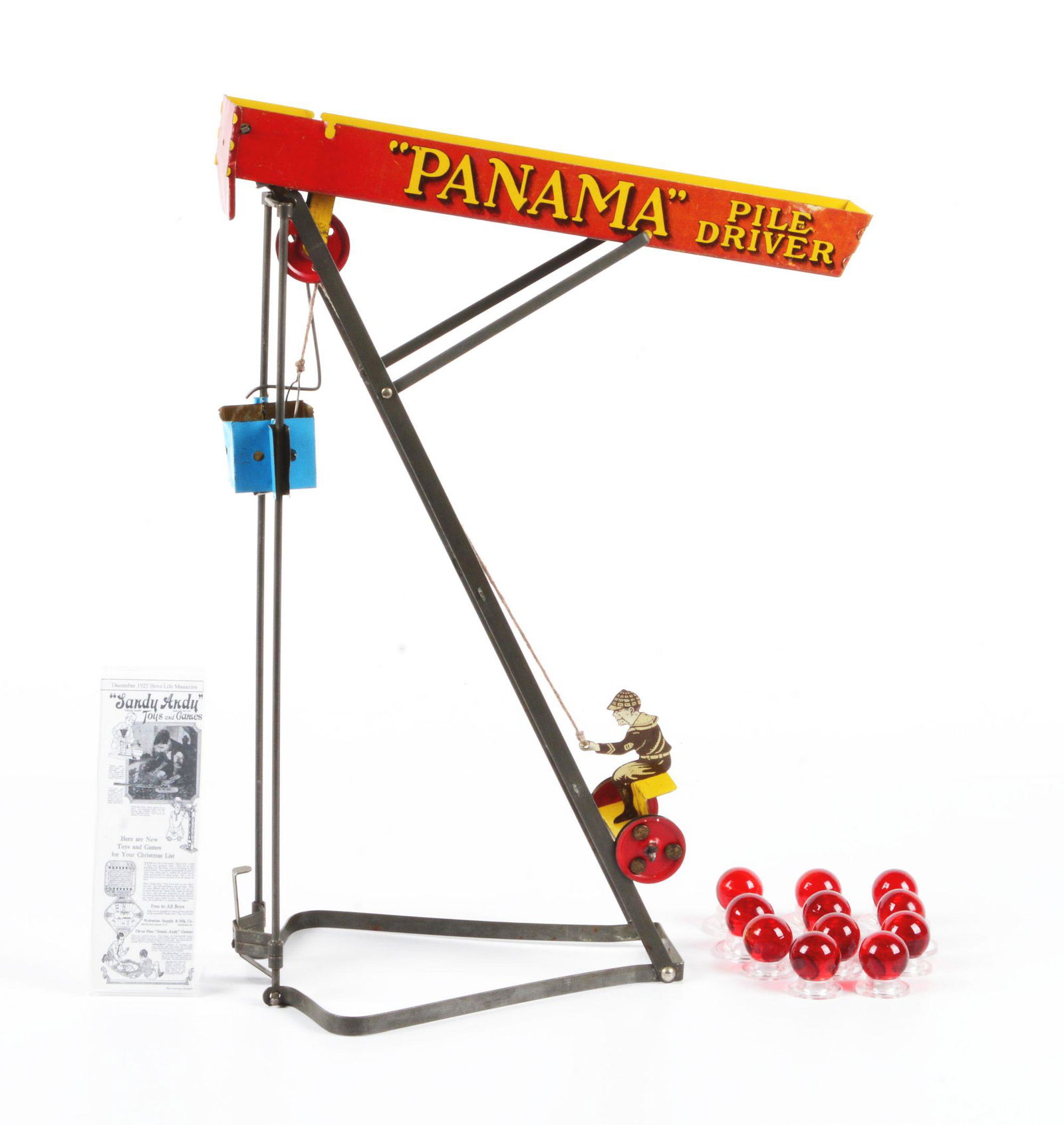 SANDY ANDY WOLVERINE TOYS PANAMA PILE DRIVER. (1 of 2)