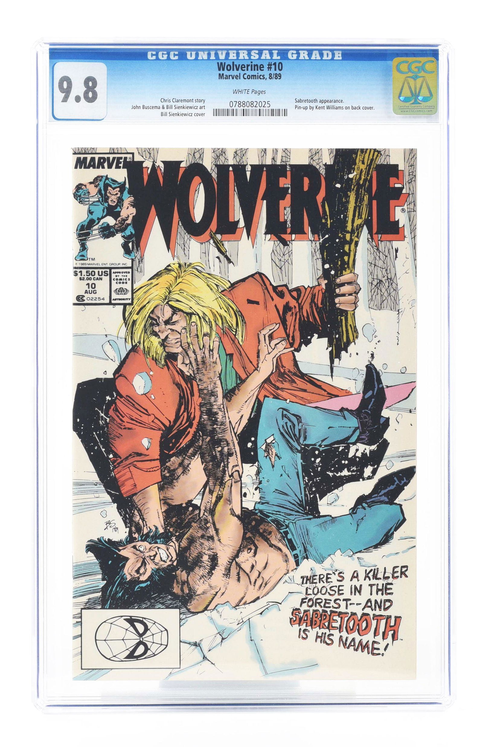 WOLVERINE #10 CGC 9.8 (1 of 2)