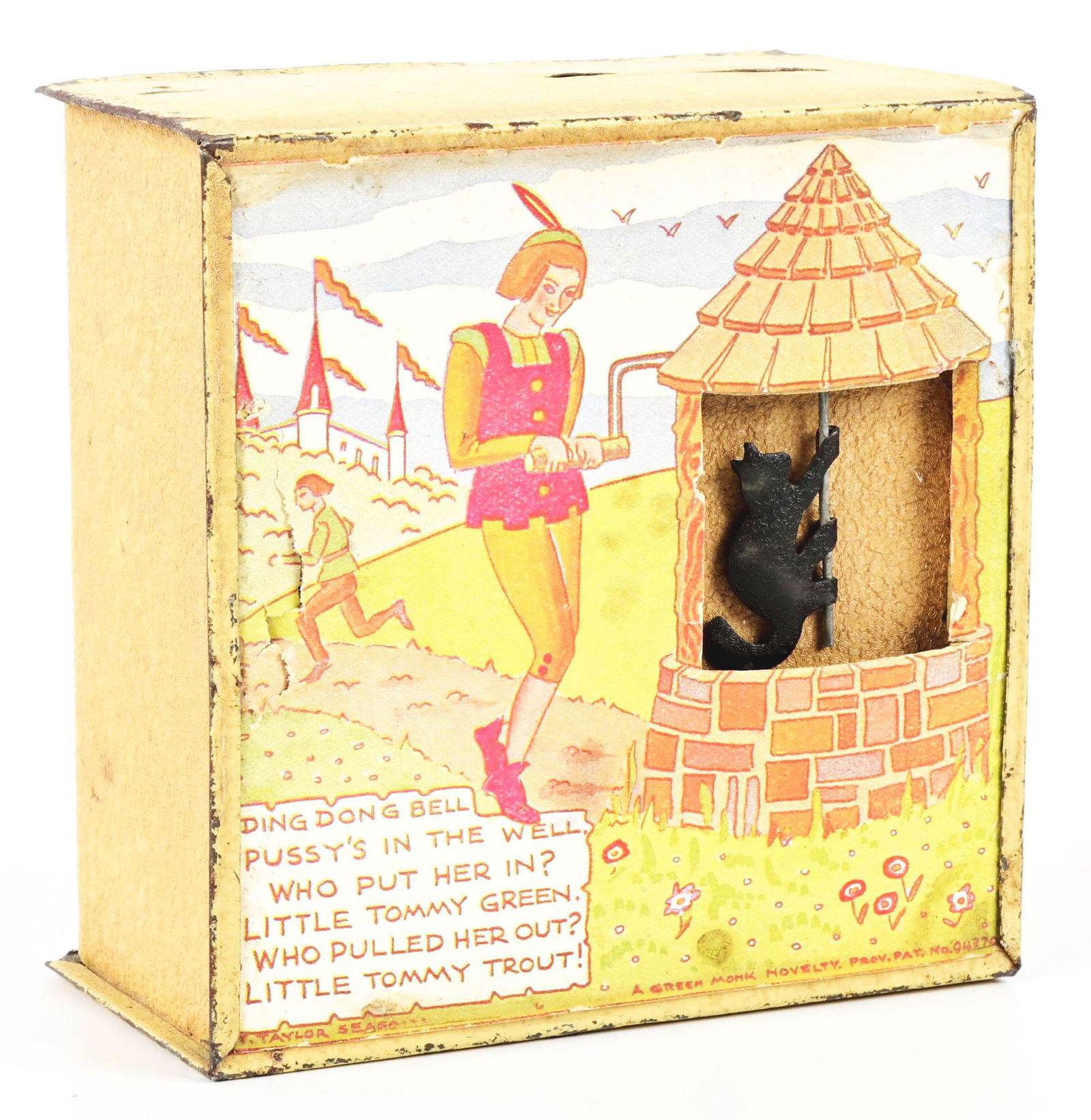 TIN DING DONG BELL BANK. (1 of 5)