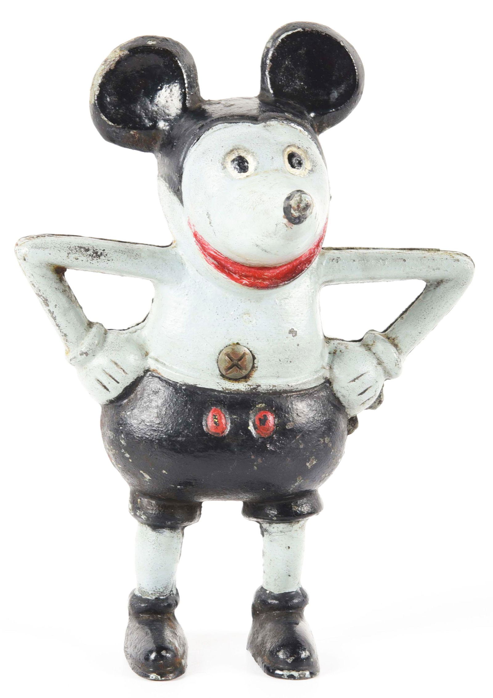ALLOY MICKEY MOUSE STILL BANK. (1 of 6)