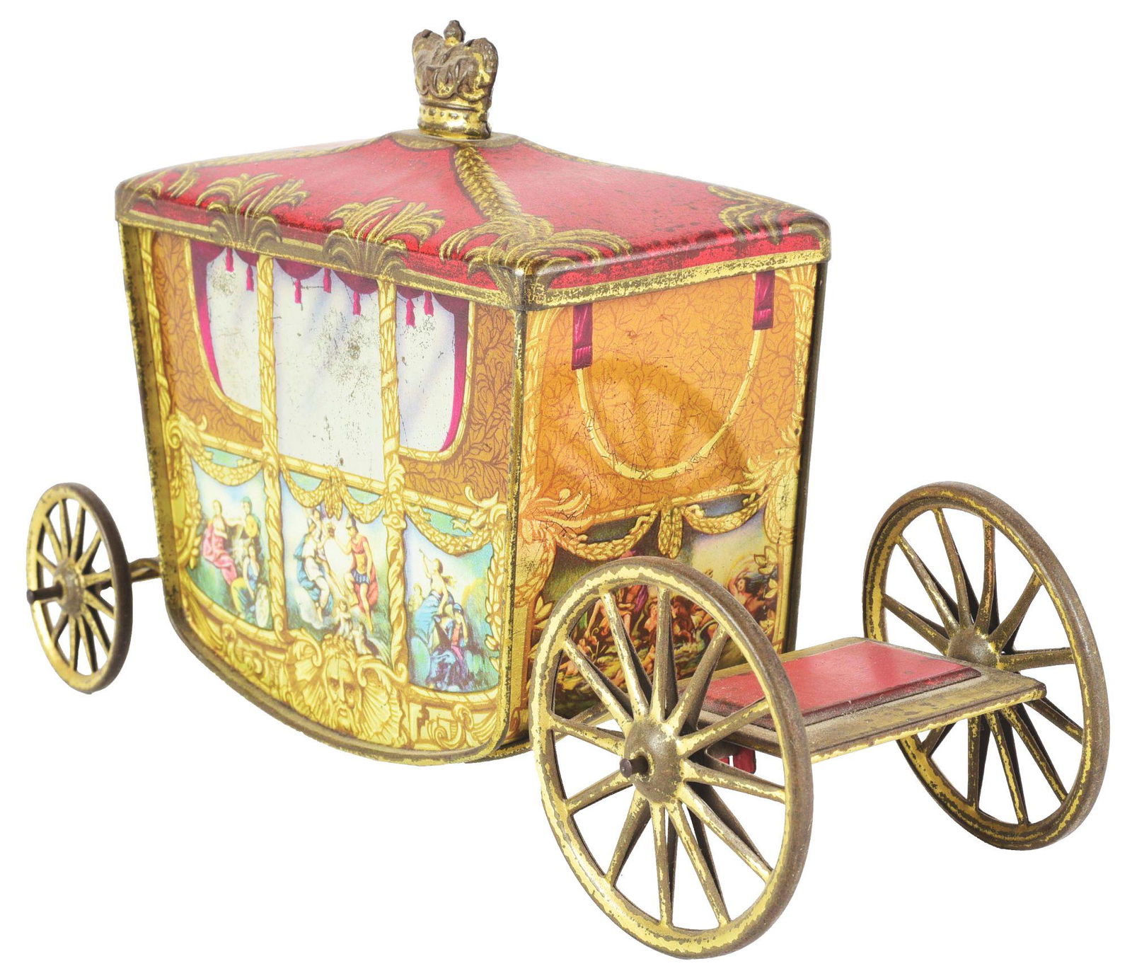 JACOB'S CORONATION COACH BISCUIT TIN. (1 of 5)