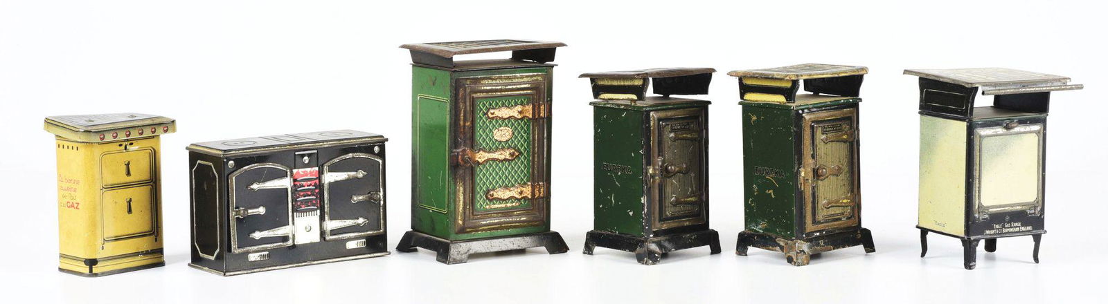 LOT OF 6: STOVE AND RANGE BISCUIT TINS. (1 of 5)