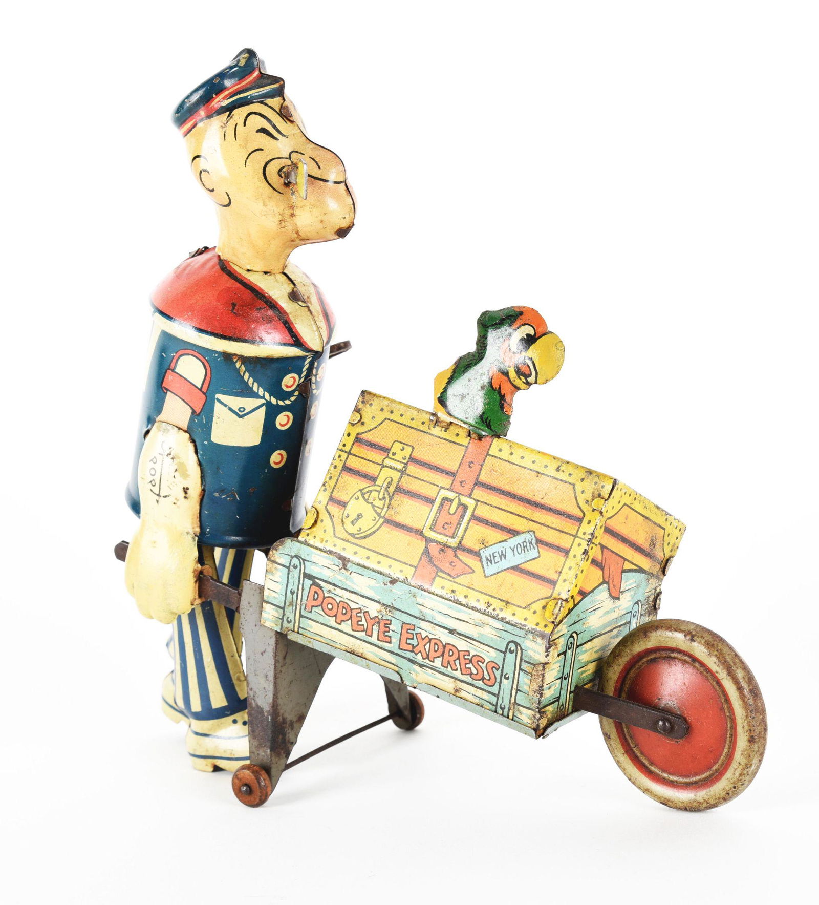 MARX TIN LITHO WIND-UP POPEYE EXPRESS. (1 of 2)