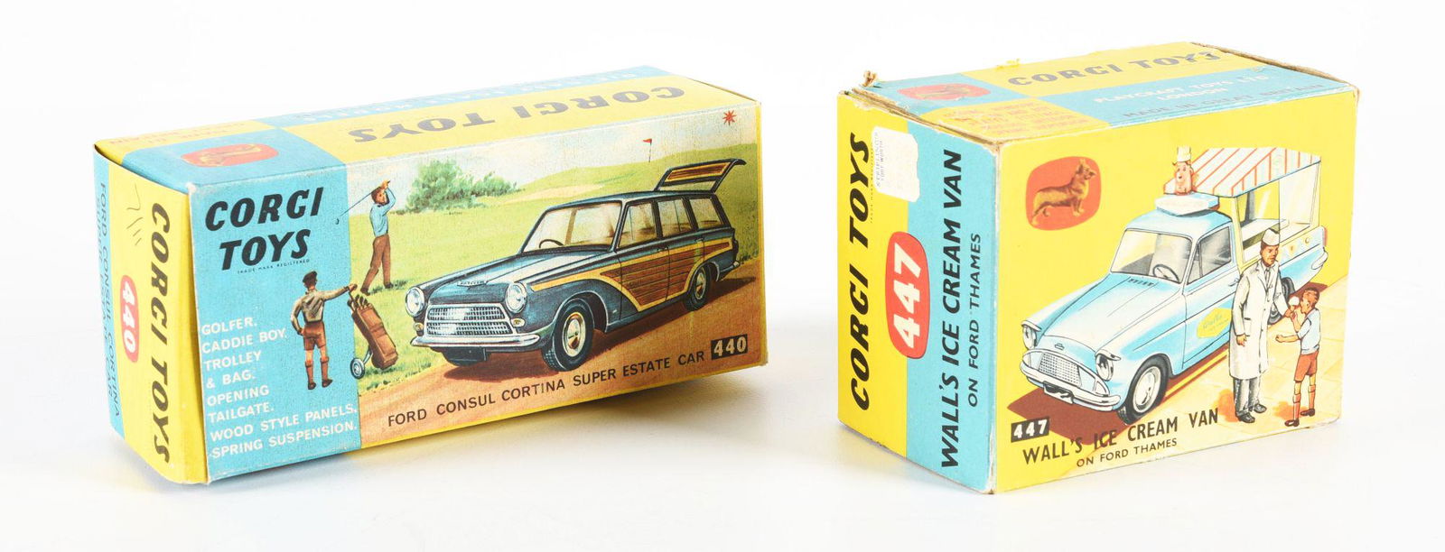 LOT OF 3: CORGI DIE-CAST VEHICLE TOYS. (1 of 2)