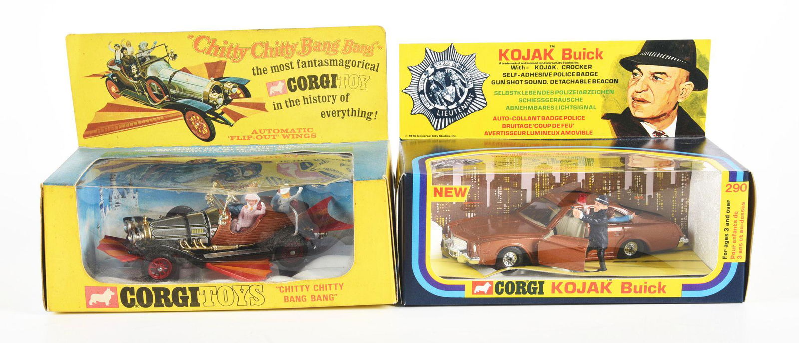 LOT OF 2: CORGI DIE-CAST VEHICLE TOYS. (1 of 3)