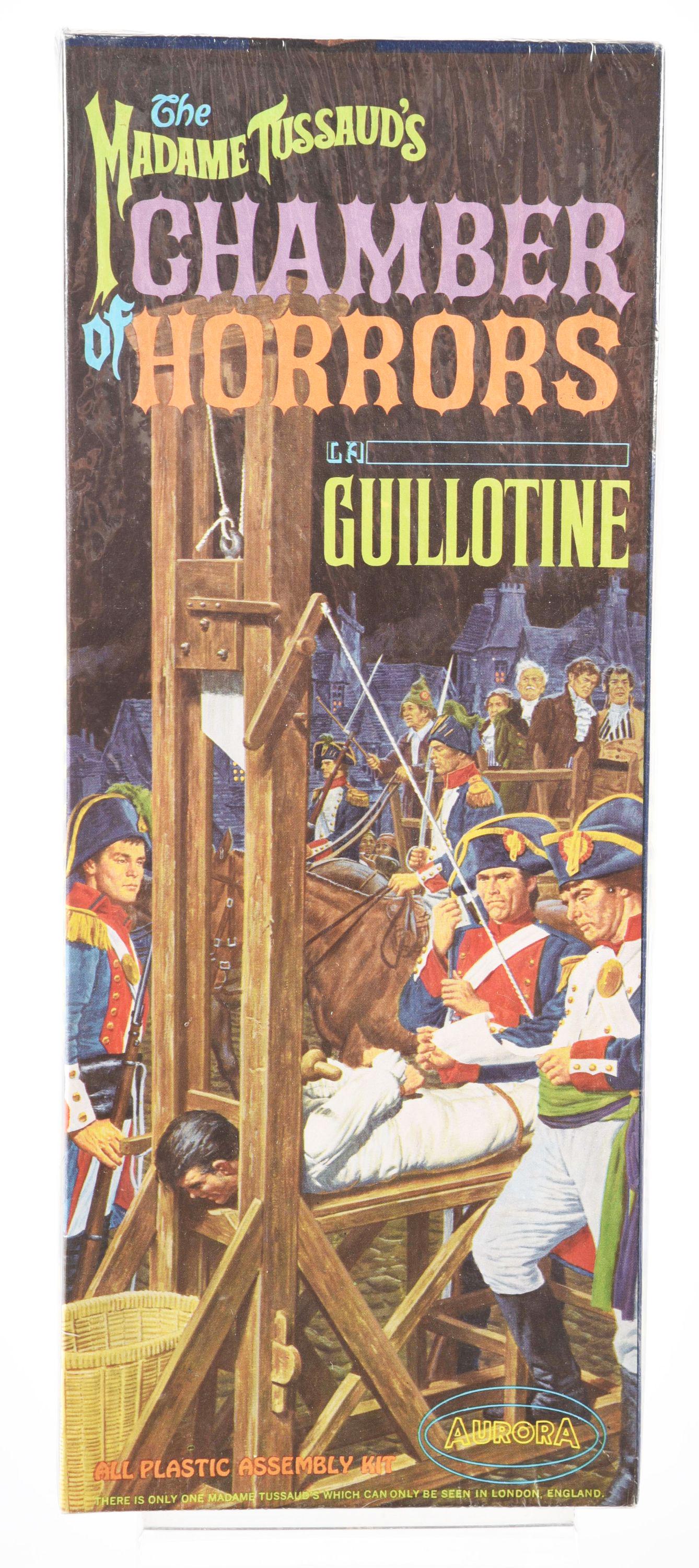 AURORA CHAMBER OF HORRORS GUILLOTINE MODEL KIT. (1 of 6)