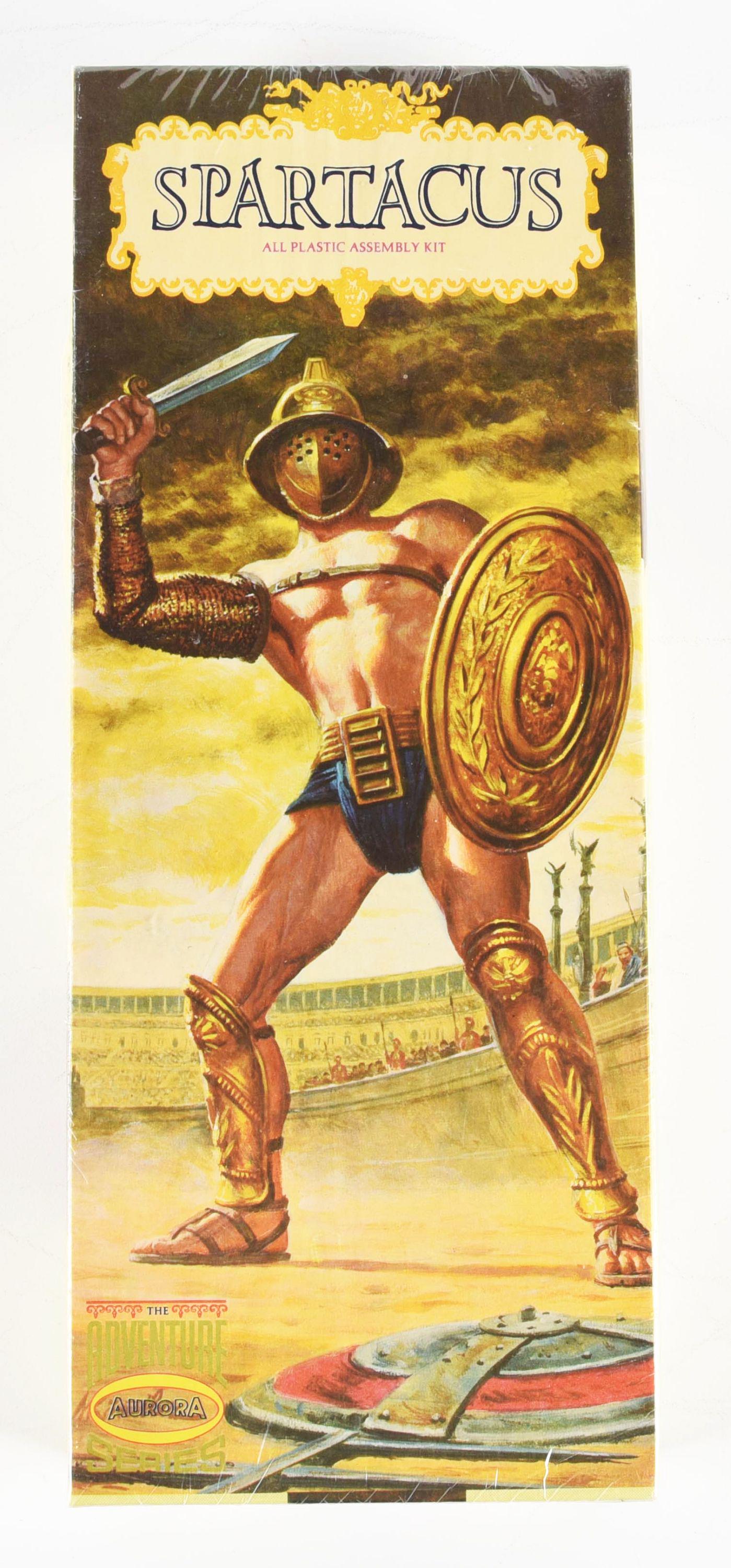 AURORA SPARTACUS MODEL KIT. (1 of 3)