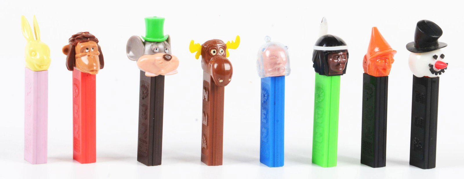 LOT OF 8: MISC PEZ DISPENSERS. (1 of 4)