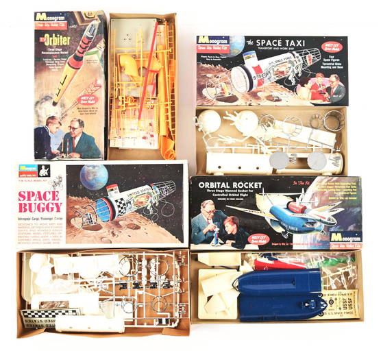 LOT OF 4 MONOGRAM SPACERELATED MODEL KITS. Sep 19, 2022 Dan