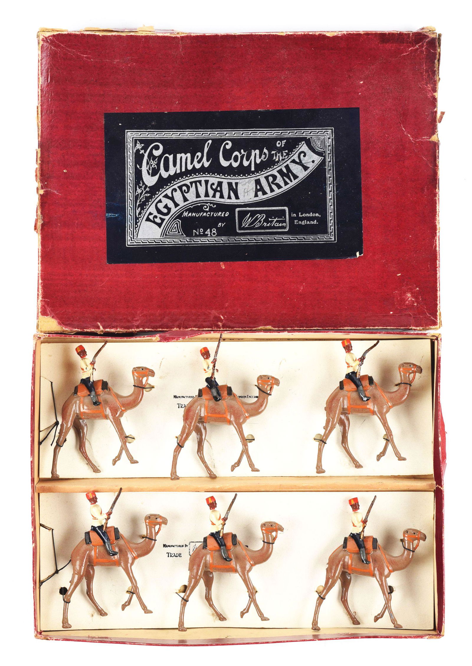 BRITAINS EGYPTIAN ARMY CAMEL CORPS. SET. (1 of 3)