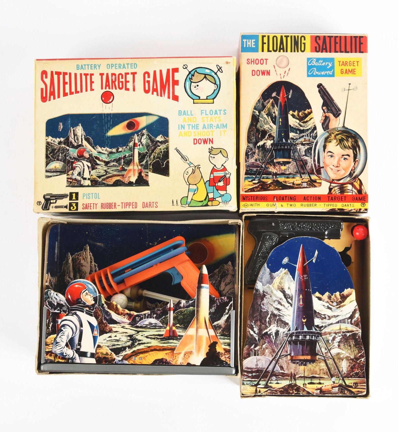 LOT OF 2: HORIKAWA TARGET SETS IN ORIGINAL BOXES. (1 of 2)