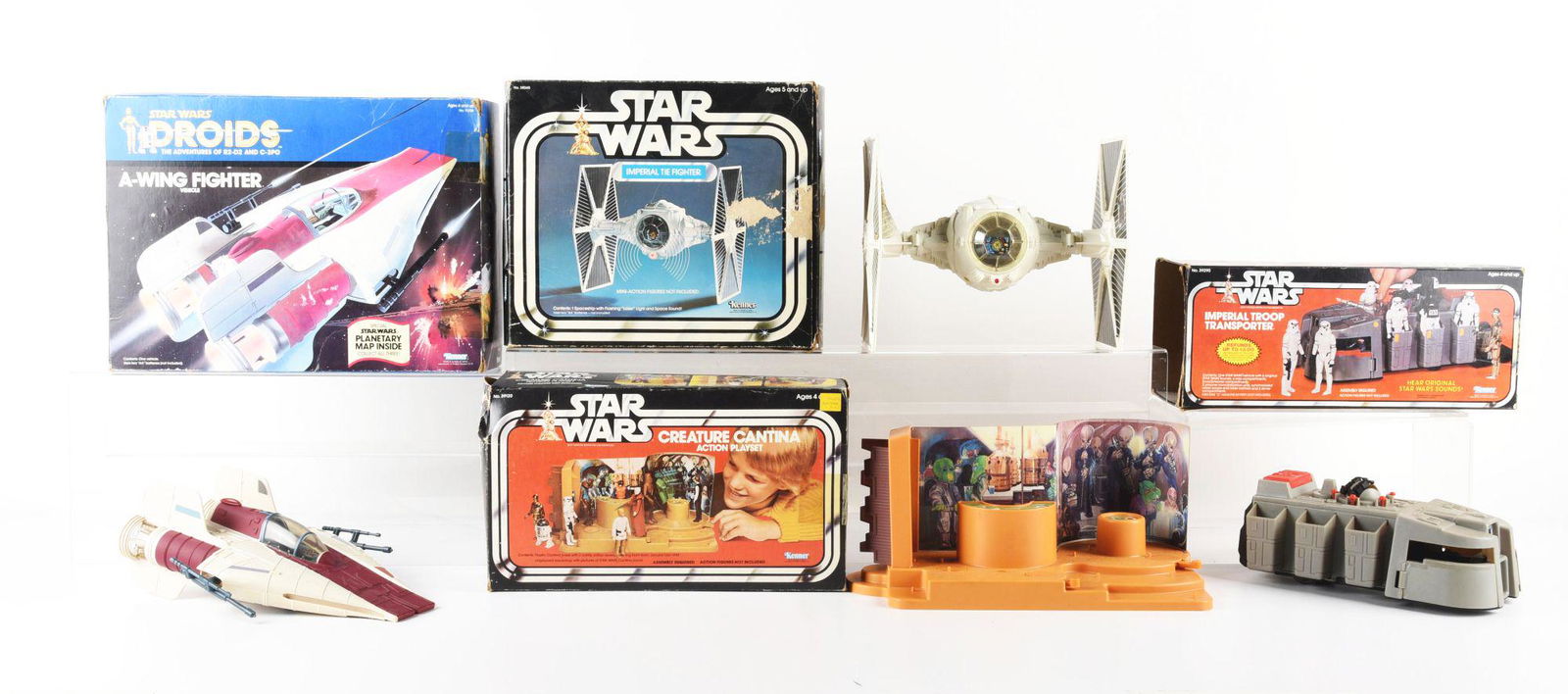 LOT OF 4: VARIOUS STAR WARS TOYS. (1 of 2)