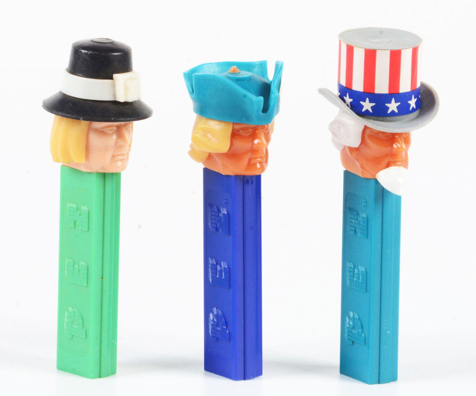 LOT OF 3: PEZ DISPENSERS. (1 of 4)