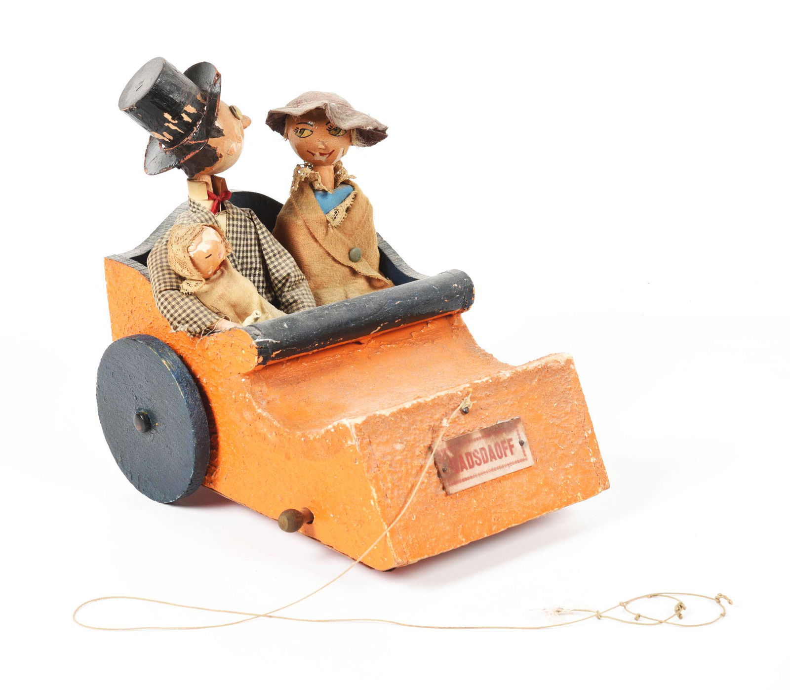 VERY UNUSUAL GRACE TOY COMPANY AUTOMOBILE DAD'S DAOFF. (1 of 2)