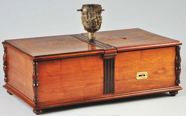 63: Christmas Tree Stand Music Box.