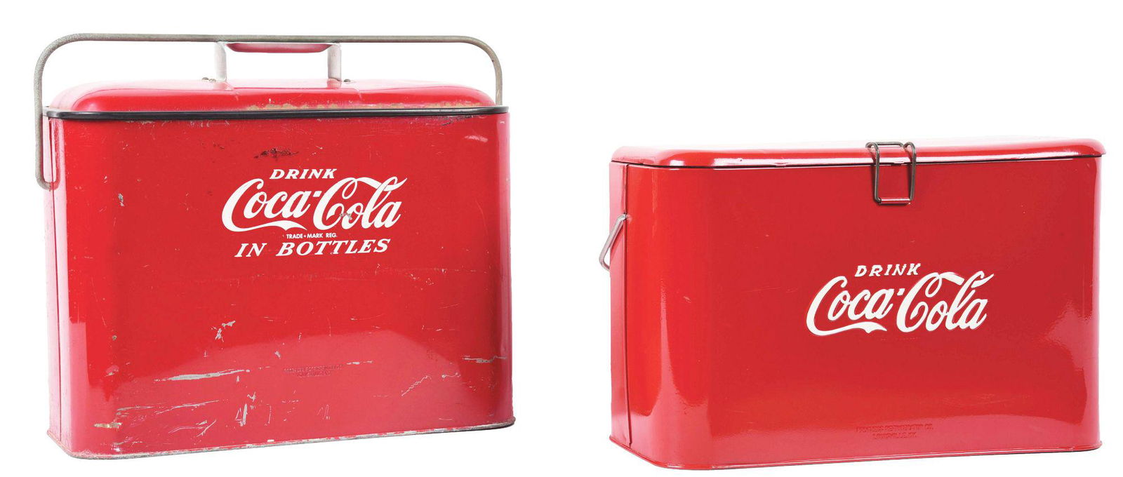 LOT OF 2: COCA-COLA LUNCH COOLERS. (1 of 5)