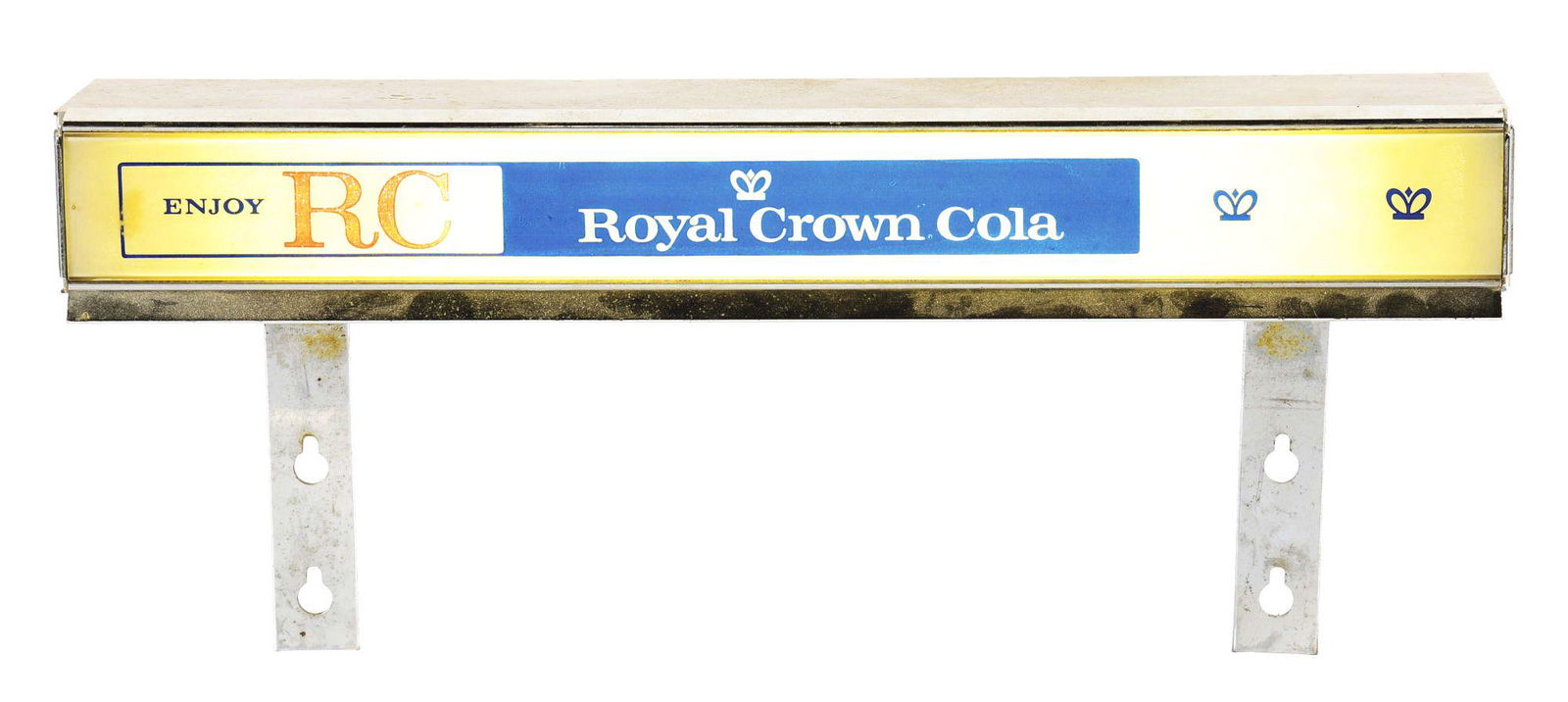 ROYAL CROWN LIGHT-UP SHELF LIGHT. (1 of 3)
