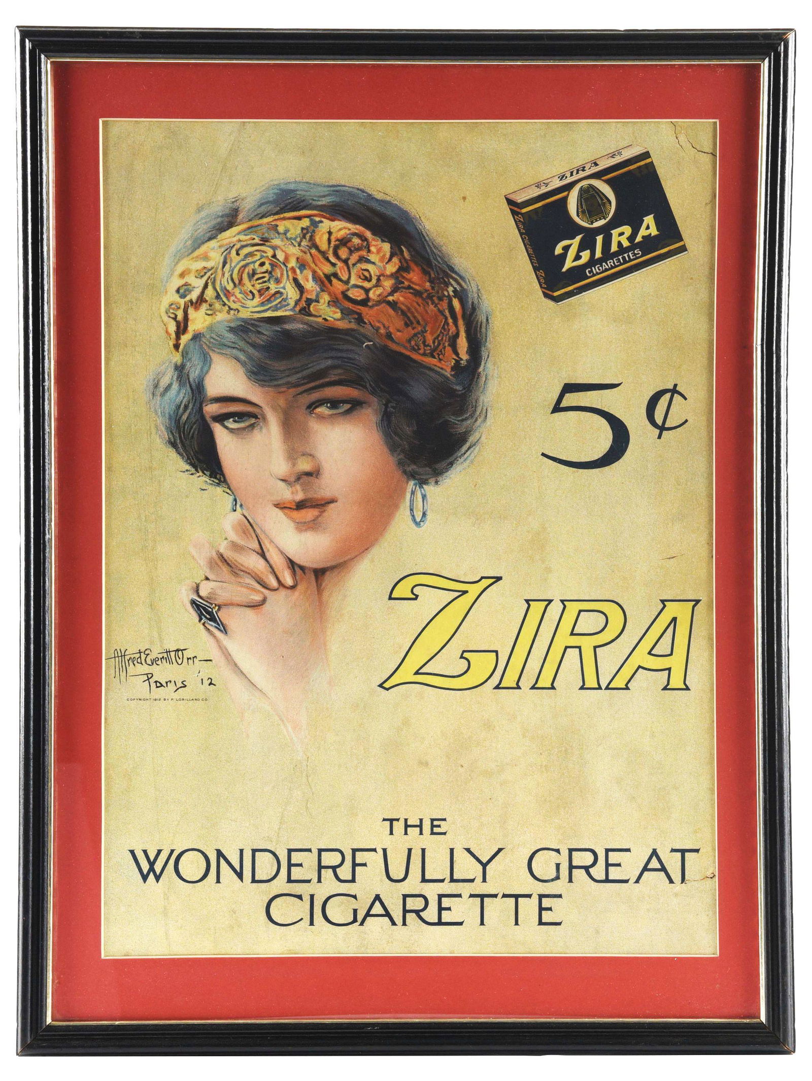ZIRA CIGARETTE AD. (1 of 4)
