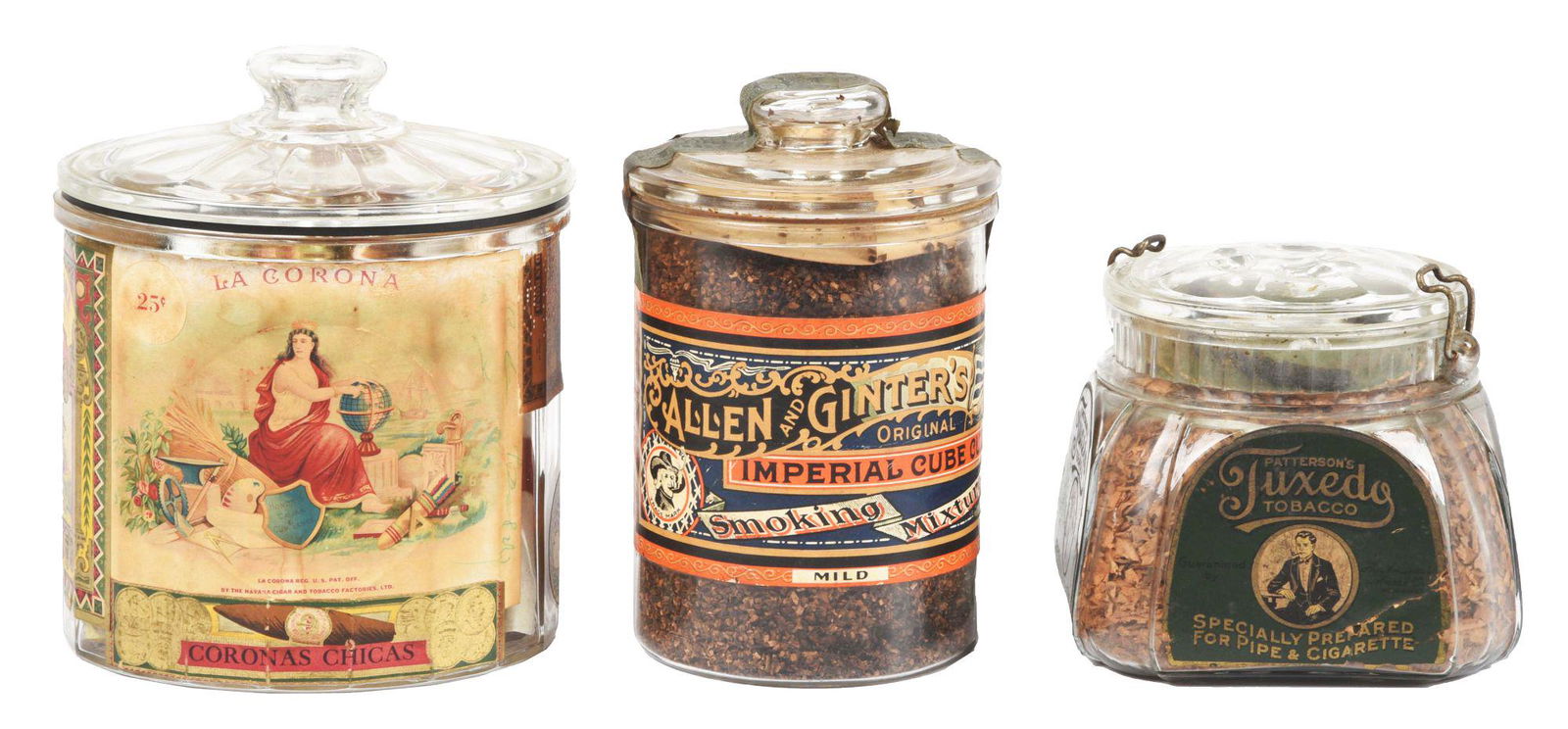 LOT OF 3: TOBACCO ITEMS. (1 of 4)