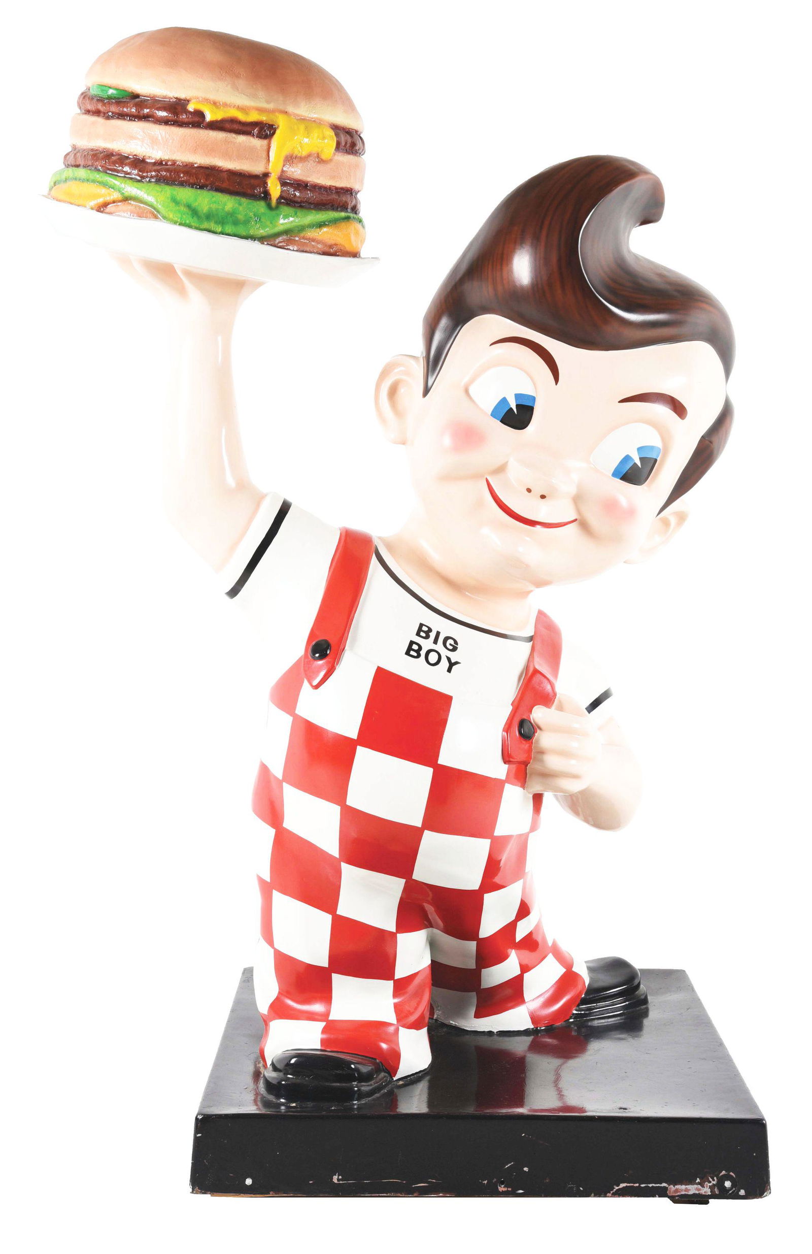 ICONIC BIG BOY HAMBURGER BOY SHOWING THE DOUBLE CHEESEBURGER WITH THE BIG BLUE EYES & GREAT SMILE. (1 of 4)