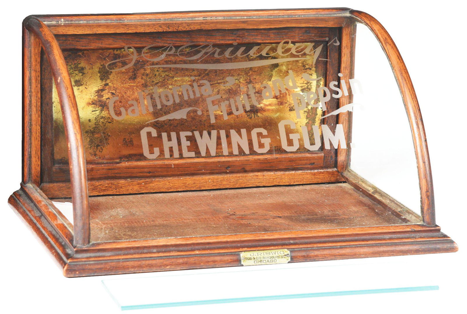 J.R. PRIMLEY'S CHEWING GUM SHOWCASE. (1 of 4)