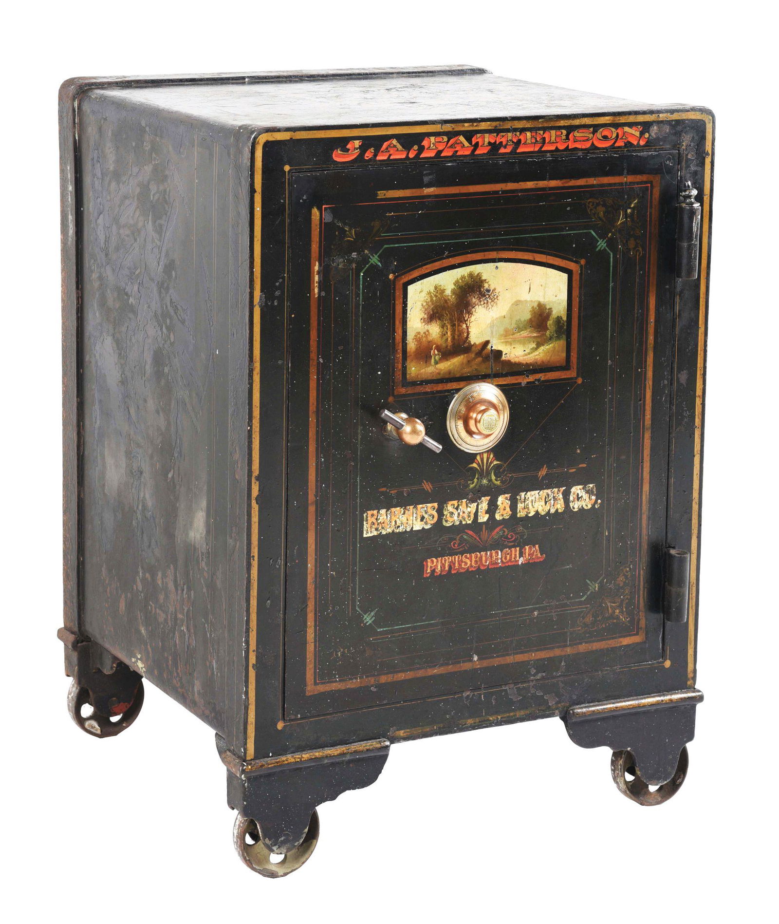 J.A. PATTERSON/BARNES SAFE. (1 of 8)