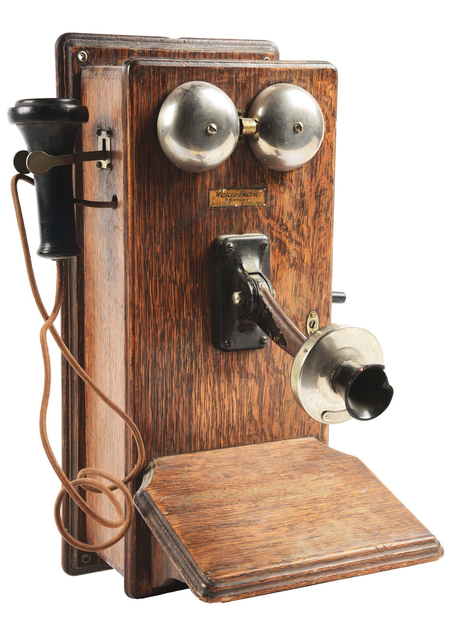 EARLY WESTERN ELECTRIC TELEPHONE. (1 of 5)