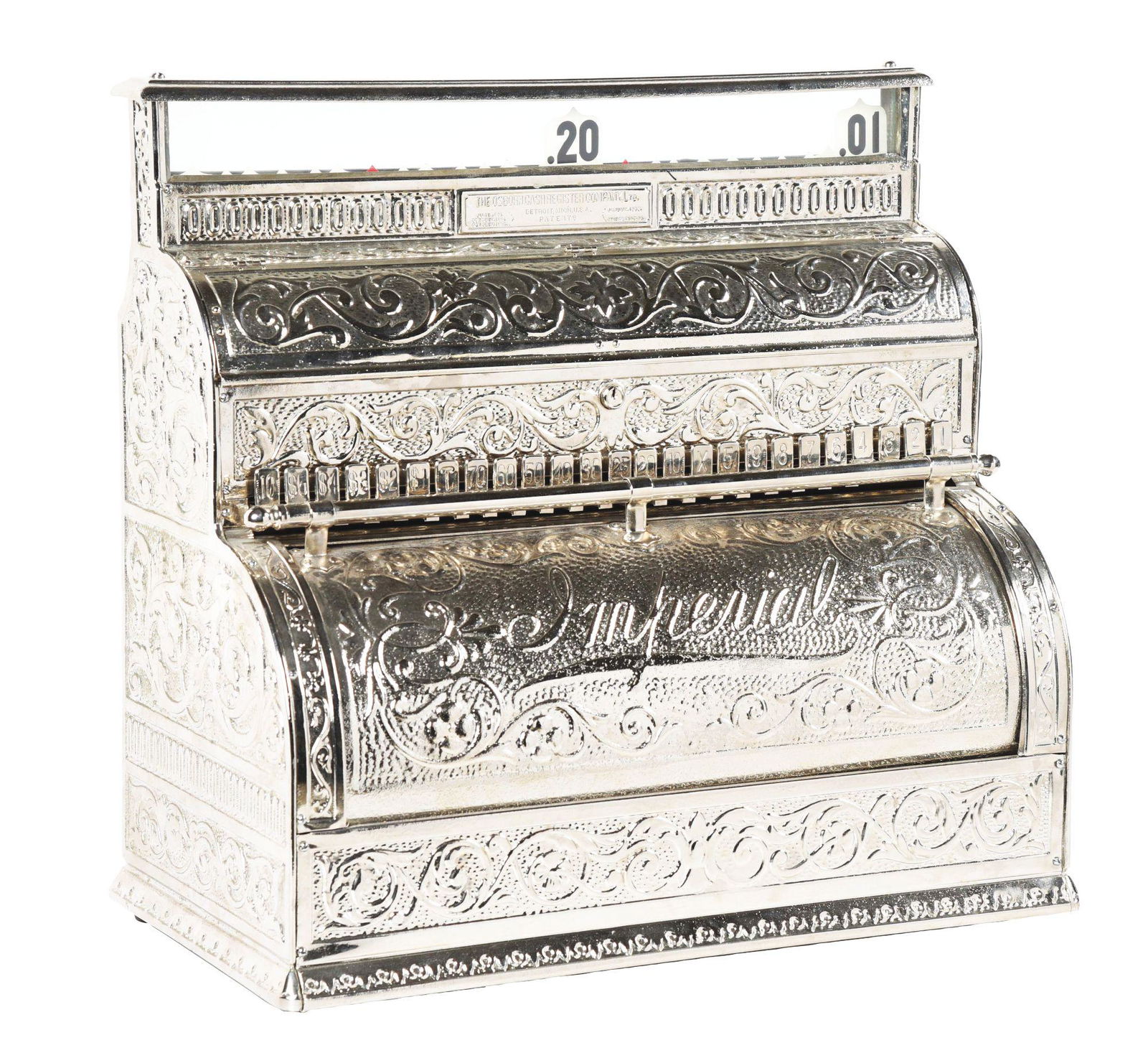 OSBORN CASH REGISTER COMPANY MODEL IMPERIAL. (1 of 5)