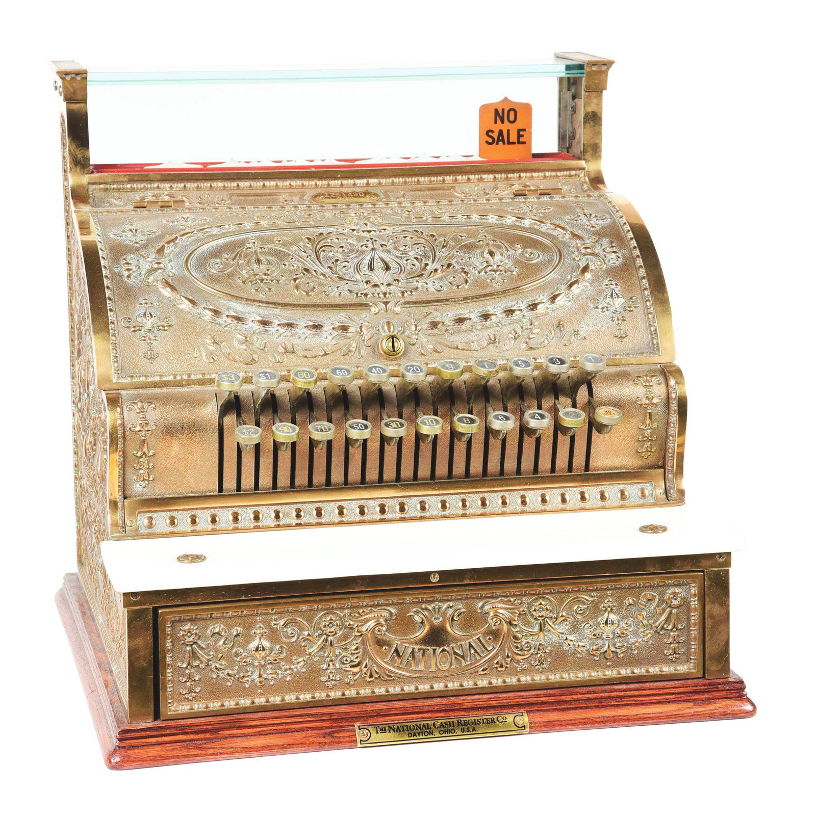 NATIONAL CASH REGISTER MODEL 332 SERIAL NUMBER 1251498. (1 of 6)