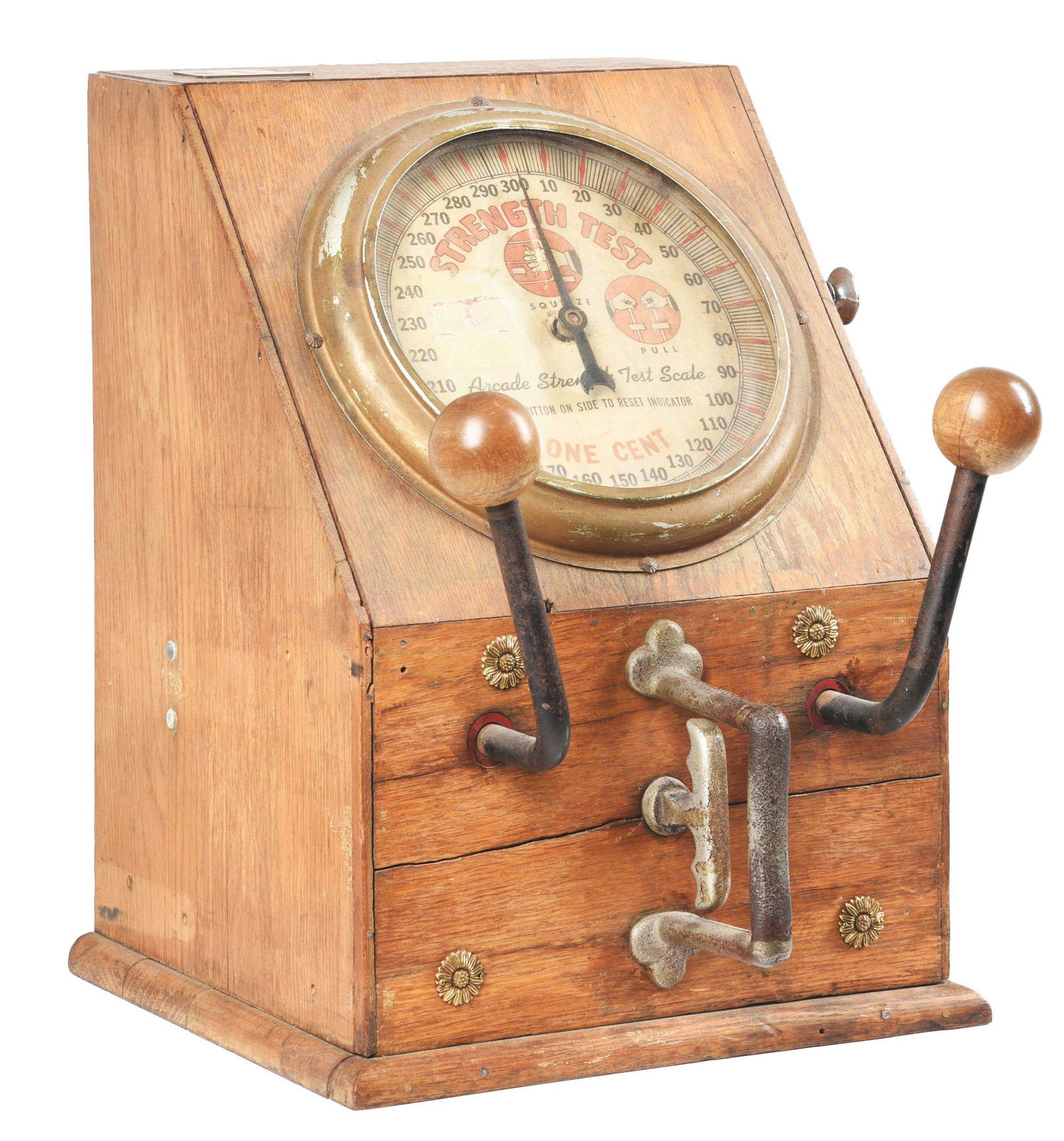 EARLY COUNTERTOP STRENGTH AND GRIP TESTER. (1 of 4)