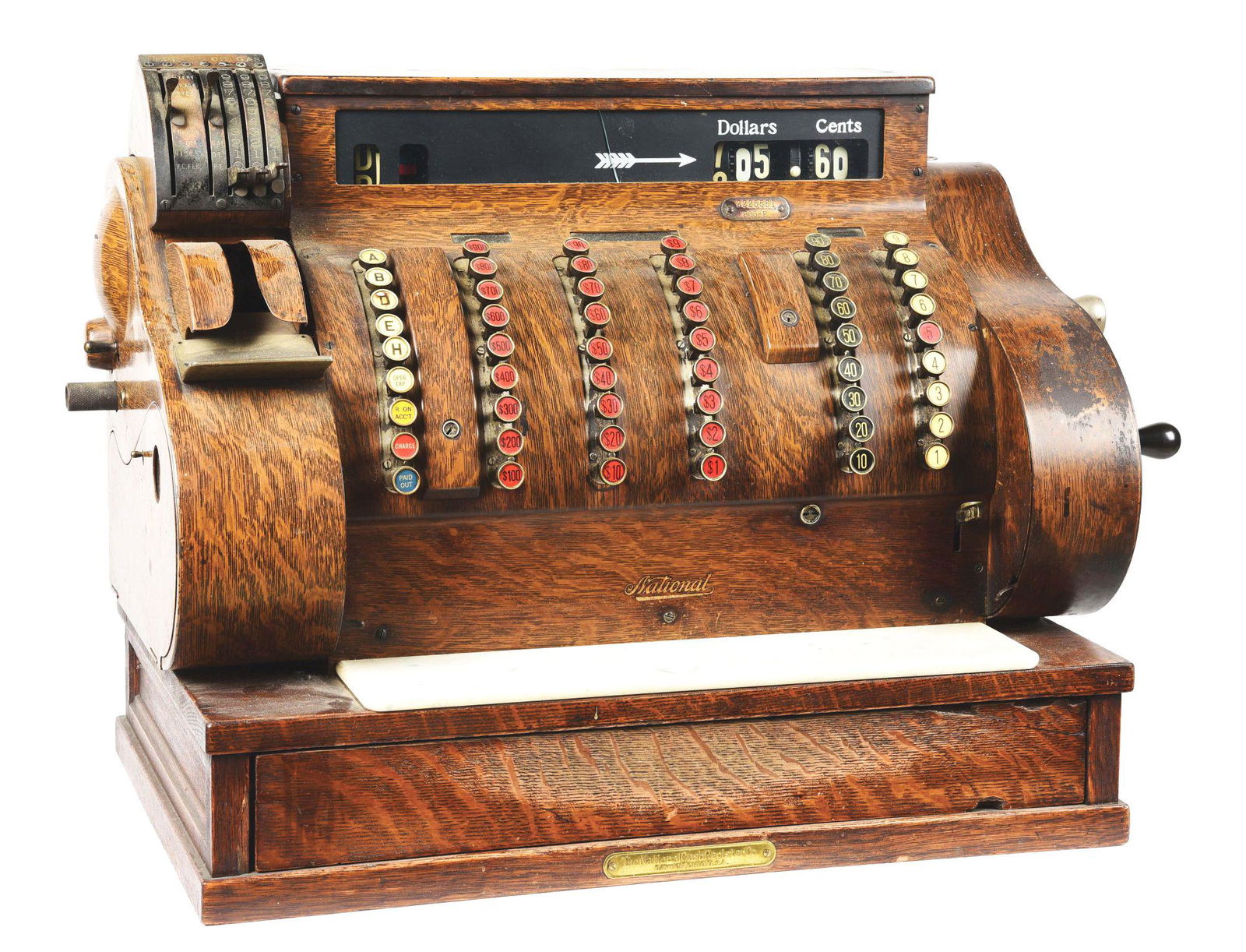 NATIONAL CASH REGISTER MODEL 865-E SERIAL NUMBER 2225561. (1 of 5)