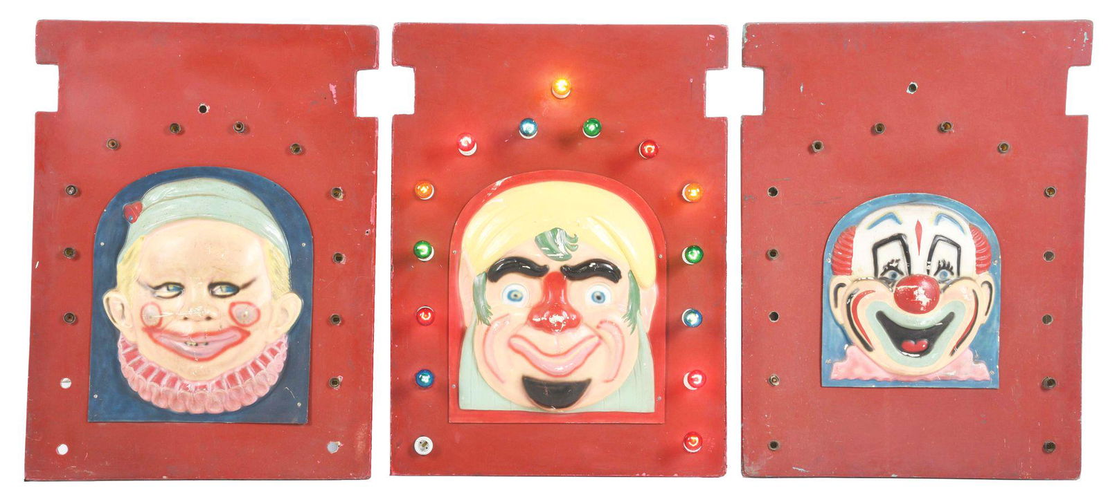 LOT OF 3: CARNIVAL SIDE SHOW LIGHT-UP PANELS. (1 of 3)